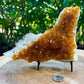 Citrine Druzy Cluster. Citrine Crystal Cluster Geode at Magic Crystals. Crystal Citrine Cluster, Citrine Crystal Cluster. Citrine Druzy Crystal Cluster Geode Solar Plexus Stone Wealth Stone Citrine Crystal. Gemstone Carving. FREE SHIPPING available.