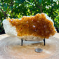 Citrine Druzy Cluster. Citrine Crystal Cluster Geode at Magic Crystals. Crystal Citrine Cluster, Citrine Crystal Cluster. Citrine Druzy Crystal Cluster Geode Solar Plexus Stone Wealth Stone Citrine Crystal. Gemstone Carving. FREE SHIPPING available.