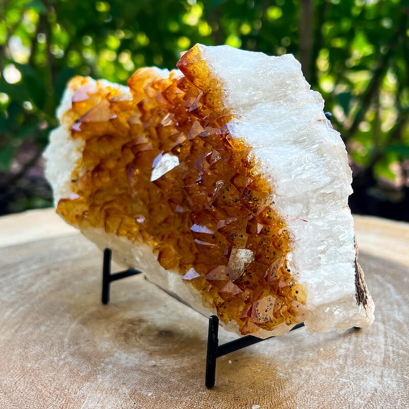 Citrine Druzy Cluster. Citrine Crystal Cluster Geode at Magic Crystals. Crystal Citrine Cluster, Citrine Crystal Cluster. Citrine Druzy Crystal Cluster Geode Solar Plexus Stone Wealth Stone Citrine Crystal. Gemstone Carving. FREE SHIPPING available.