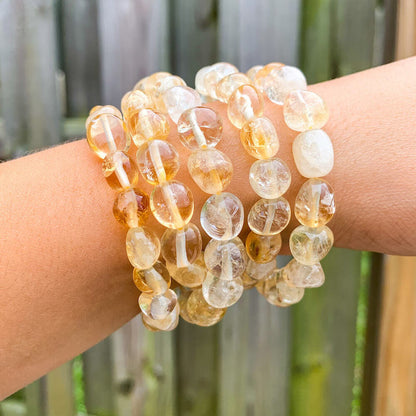Tumbled Gemstone Bracelet