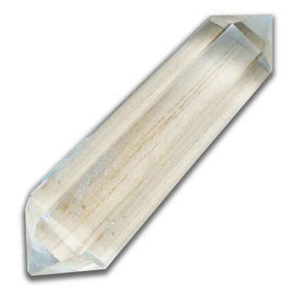 Double Point Stone.     Clear-Quartz-Double-Point. Natural Double Terminated Point Crystal.- Magic Crystal. Natural Double Terminated Point Crystal - MAGICCRYSTALS