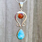 This lovely, rare and spectacular mineral gem called Larimar is only found in the Dominican Republic. Shop Genuine Natural Larimar Necklace,  Dominican Ambar and Larimar Jewelry at Magic Crystals. Sterling Caribbean Larimar Necklace, Gift For Her, Gemstone Pendant. Magiccrystals.com carries the essence of the ocean.