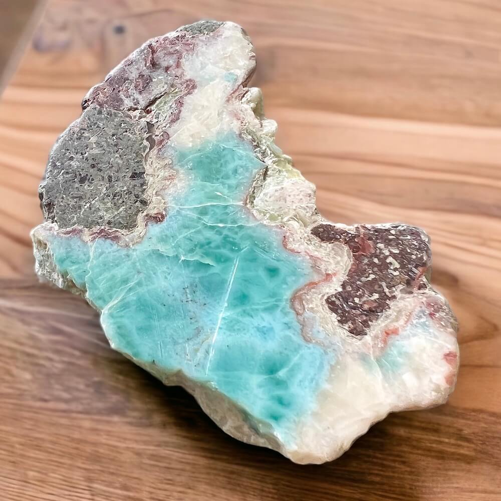 This lovely, rare, and spectacular mineral gem called Larimar is found in the Dominican Republic Ocean. Shop One Genuine Larimar Raw Rough stone at Magic Crystals. Gift For Her. Larimar gemstones. Find Larimar Crystal Stone, Beautiful Ocean Vibes with FREE SHIPPING available. Polished Larimar. Grade A - Larimar from Dominican Republic - Double Polished.