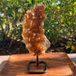 Druzy citrino en un soporte - #B