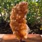 Druzy citrino en un soporte - #B