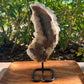Druzy citrino en un soporte - #B