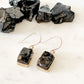 Elite Shungite Sterling Silver Earrings