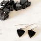 Elite Shungite Sterling Silver Earrings