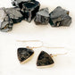 Elite Shungite Sterling Silver Earrings