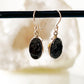 Elite Shungite Sterling Silver Earrings
