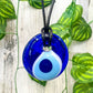 Evil Eye Necklace - Amulet for protection, Ojo Turco - MagicCrystals. Wear this evil eye necklace will protect you from danger. Let this blue eye necklace shield you from negativity and harm, bring luck and all the good things for you and your family members every day.
