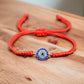 Evil-Eye--Bracelet.Shop at Magic Crystals for Protection. The Red String Bracelet has been worn throughout history in many cultures as a symbol of protection, faith, and good luck and acts as a shield from negativity and actually has many positive effects. In quite a few cultures a red string bracelet is believed to have magical powers. Seed-Of-Life-Bracelet-Red-String-protection-bracelet