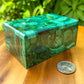 Looking for Genuine Malachite Carving? Shop at MagicCrystals for Genuine Malachite Box - Malachite Carved Jewelry Box - Malachite from Congo, Malachite Jewelry Box, Natural Stone Beautiful Quality Polished Malachite Box, Malachite Gemstone Box, Home Decor. malachite jewelry, malachite stone. Analyzing image Genuine-Malachite-Box-with-Lid-10