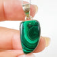 Malachite Sterling Silver Necklace