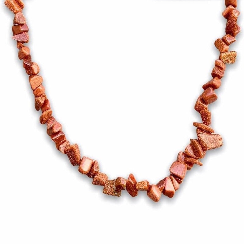 Check out our Genuine GoldStone Stone Choker Raw Necklace. These are the very Best and Unique Handmade items from Magic Crystals. Healing in many Different Areas. Made with Natural Raw Gemstones. Free shipping on Goldstone Jewelry. Beaded Stone Choker, Semi Precious Necklace