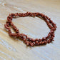 Natural Crystal Chip Necklace - 36 in.