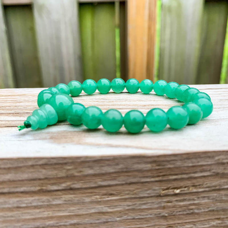 GREEN AVENTURINE BRACELET. Looking for a Unique Green Aventurine Mala Bracelet, Aventurine Stone Natural Bead Bracelet? Find green aventurine bracelet benefits when you shop at Magic Crystals. Green aventurine stone bracelet. FREE SHIPPING available
