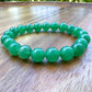 Green Aventurine Stone Natural Bead Elastic Bracelet