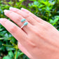 Real-Green-Aventurine-Ring. Shop for Adjustable Dual Crystal Ring - Chakra Ring Jewelry from Magic crystals. 2 points crystal ring for creativity, passion, wisdom, and love. Activate your chakra. Birthstone Rings. Pure Natural Raw Healing Crystal for Women, men. Minimal Gemstone Rings, Chunky crystal rings, Raw gemstone rings, Raw crystal rings.