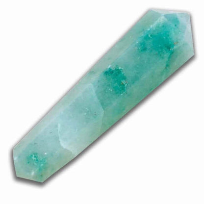 Double Point Stone. Green-Jade-Stone-Stone-Double-Point. Natural Double Terminated Point Crystal.- Magic Crystal. Natural Double Terminated Point Crystal - MAGICCRYSTALS