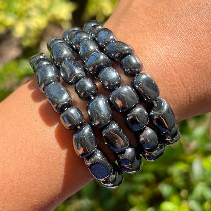 Tumbled Gemstone Bracelet