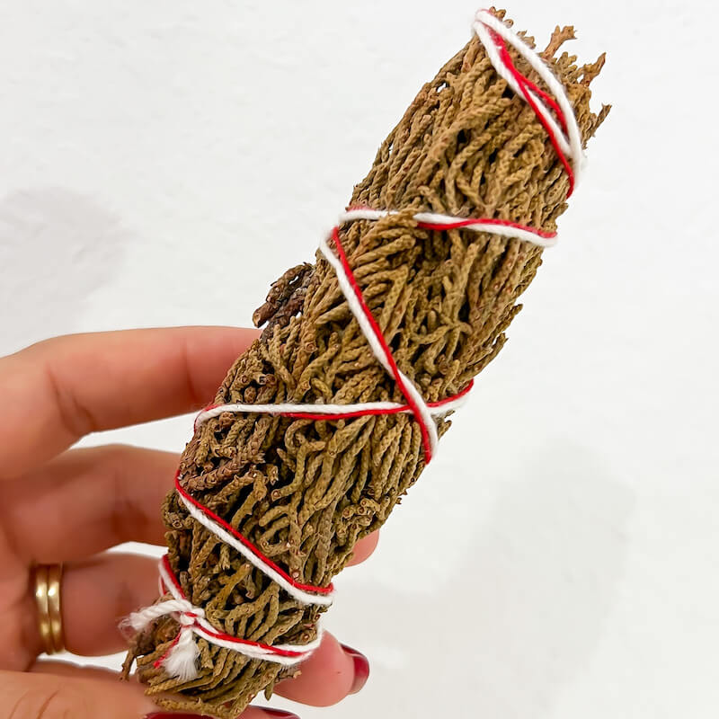 Looking for Juniper smudge stick? Shop at MAGICCRYSTALS.COM for Juniper Smudge Wholesale Bulk Bundles. Juniper smudging is especially good for cleansing and protection during ritual, for finding love and attracting the energies of good health and prosperity.