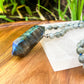 Long Hand-Knotted Mala Crystal Necklace