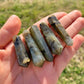 Double Point Stone. Labradorite-Stone-Stone-Double-Point. Natural Double Terminated Point Crystal.- Magic Crystal. Natural Double Terminated Point Crystal - MAGICCRYSTALS