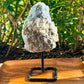 Large Raw Blue Kyanite on a Stand