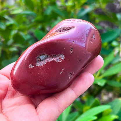    Large-Red-Jasper-Polished-Stone. XL Polished Power Stone - Extra Large Tumbled Stone. XL Polished Power Stone - Extra Large Tumbled Stone - MagicCrystals