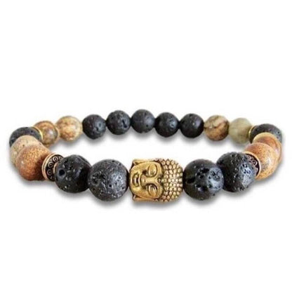 Shop for Lava Stone bracelet and Picture Jasper Bracelet at MagicCrystals. FREE SHIPPING and fast shipping available. Bracelet comes with different beads owl, Hamsa, Lion, Warrior, and Buddha Bracelet.