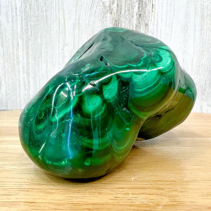 Buy Geuine Malachiter? Shop at Magic Crystals for Genuine Malachite Free Form - Malachite Carved Free Form - Malachite from Congo, Malachite Free Form, Natural Stone Beautiful Quality Polished Malachite Free Form, Malachite Gemstone Free Form, Home Decor. malachite jewelry, malachite stone. Malachite-Freeform