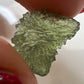 Moldavita auténtica de 0,5 - 1 gramo de República Checa - Cristal de tektita, grado 'A'