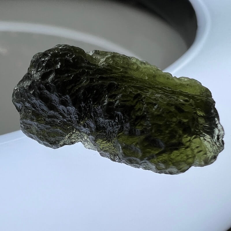 RARE Authentic Moldavite - Meteorite - Healing Crystal - Moldavite available. Looking for an genuine moldavite? Find Moldavite Meteorite tektite when you shop at Magic Crystals. 5 Grams of Authentic Moldavite stone from Czech Republic - Tektite Crystal, 'A' Grade at Magiccrystals.com. Moldavite-5-grams-A2
