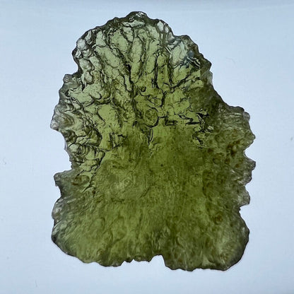 1.01 Gramos - 1.5 Gramos Moldavita Auténtica de República Checa - Cristal de Tektita, Grado 'A'