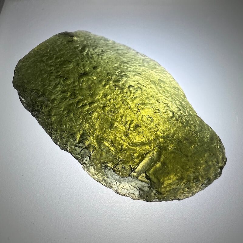RARE Authentic Moldavite - Meteorite - Healing Crystal - Moldavite available. Looking for an genuine moldavite? Find Moldavite Meteorite tektite when you shop at Magic Crystals. 5 Grams of Authentic Moldavite stone from Czech Republic - Tektite Crystal, 'A' Grade at Magiccrystals.com. Moldavite-5-grams-b2