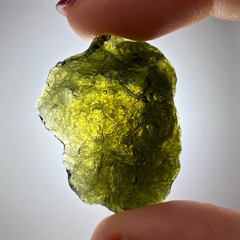 RARE Authentic Moldavite - Meteorite - Healing Crystal - Moldavite available. Looking for an genuine moldavite? Find Moldavite Meteorite tektite when you shop at Magic Crystals. 5 Grams of Authentic Moldavite stone from Czech Republic - Tektite Crystal, 'A' Grade at Magiccrystals.com. Moldavite-5-grams-b5