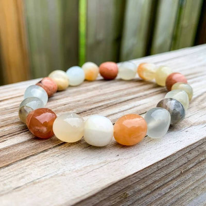 Tumbled Gemstone Bracelet
