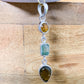 Multicolor Tourmaline Stone Necklace
