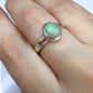Natural Opal Sterling Silver Ring