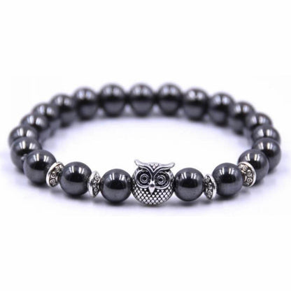 Hematite Stone Handmade Bracelet - Hematite Jewelry - MagicCrystals. Healing crystal bracelets for women and men. Aries and Aquarius Base Chakra bracelet. Grounding bracelet. Hematite Beaded Crystal Bracelets are perfect ways to carry your stones around with you everywhere you go.