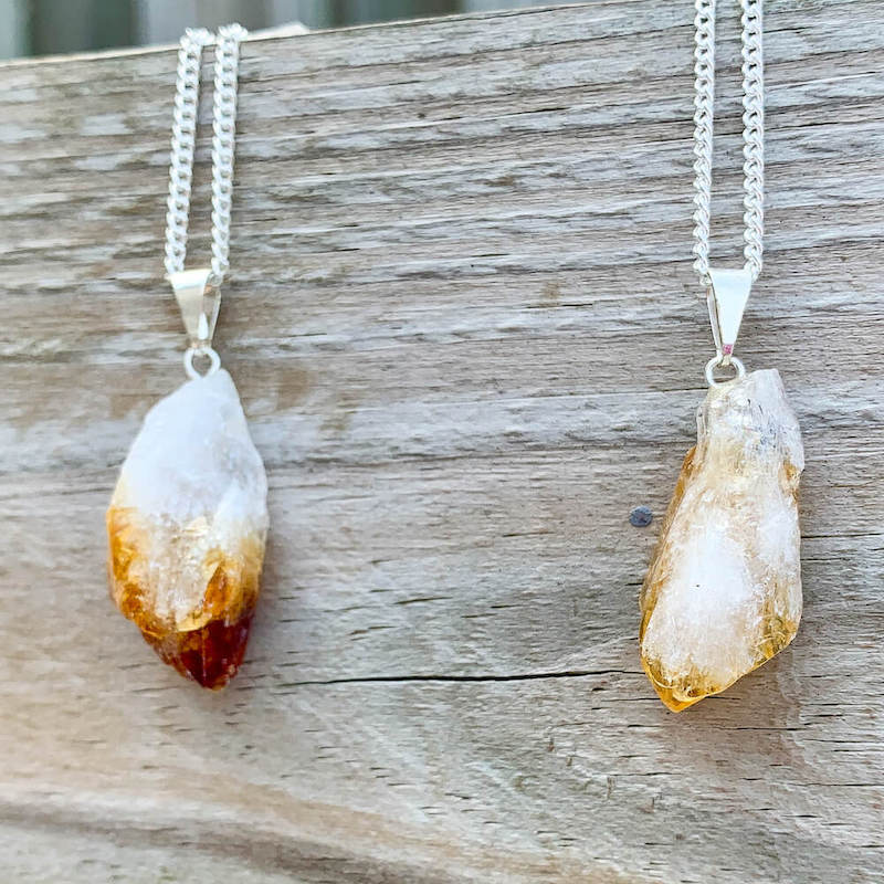 Check out our Unpolished Raw Stone Necklace at MagicCrystals.The Best Quality Handmade Healing Crystal Gemstones for Protection. Raw Crystal Pendant Necklace, Natural Crystal Jewelry - N