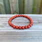 8 mm- Red-Jasper-Stone-Gemstone Beaded Bracelet - MagicCrystals.Check out our Gemstone Beaded Bracelet made of polished stone - 8mm Crystal Stone bracelet. This are the very Best and Unique Handmade items from MagicCrystals.com Crystal Bracelet, Gemstone bracelet, Minimalist Crystal Jewelry, Trendy Summer Jewelry, Gift for him and her.