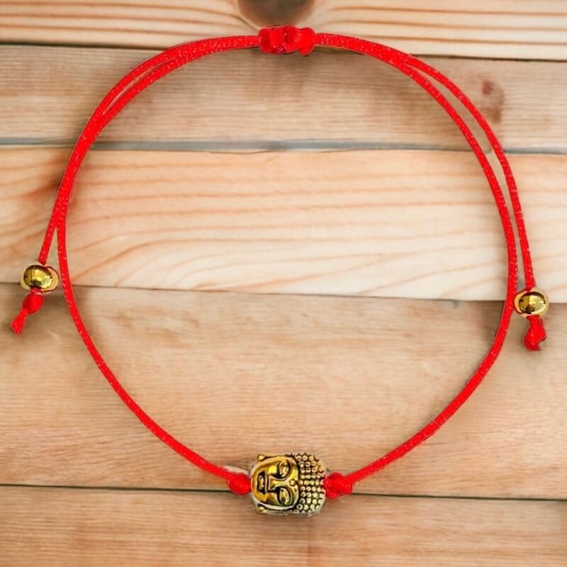 Shop at Magic Crystals for Protection. The Red String Bracelet has been worn throughout history in many cultures as a symbol of protection, faith, and good luck and acts as a shield from negativity and actually has many positive effects. In quite a few cultures a red string bracelet is believed to have magical powers. Seed-Of-Life-Bracelet-Red-String-protection-bracelet