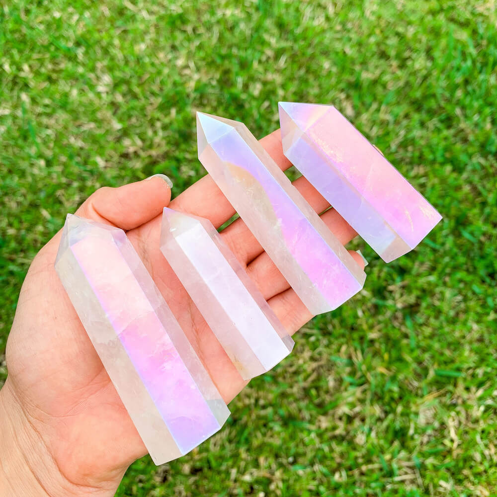 Looking for Angel AURA ROSE QUARTZ Tower Obelisk? Magic Crystals Raw Stones collection has Raw Rose Quartz, Tower Angelic Aura Quartz, Opal Aura Crystal, Unpolished Rose Quartz, Heart Chakra Crystals, and more. FREE SHIPPING available. Rose Quartz is the stone of universal and unconditional love.