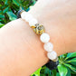 Rose-Quartz-Owl-Lava-Bracelet. Lava Stone Natural Beaded Bracelet. Bead Bracelet. Natural Lava Stone Beaded Bracelet - Lava Jewelry - MagicCrystals