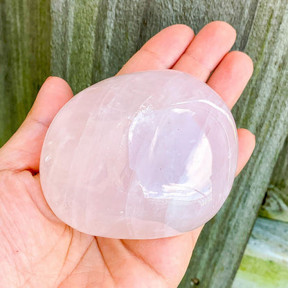 Rose-Quartz-Polished-Stone. XL Polished Power Stone - XL Tumbled StoneXL Polished Power Stone - XL Tumbled Stone