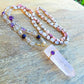 Shop beautiful hand-crafted Rose Quartz Mala Necklace. High quality Rose Quartz Prayer Beads Necklace at Magic Crystals. Magiccrystals.com Inspiring People To Practice Yoga and Meditation. Check out our Mala Necklaces Collection. Mala beads are a string of beads that are used in a meditation practice.