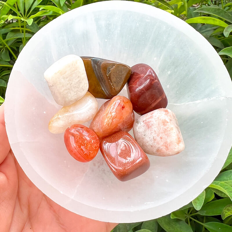 Looking for Sacral Chakra Crystals? Shop at MagicCrystals.com for Crystals for Sacral Chakra Opening. This chakra kit includes 9 Energy Healing Gemstones for Sacral Chakra focus on creativity, and sensuality. FREE SHIPPING available. Sacral Chakra known as Swadhisthana.