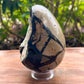 Natural Septarian Crystal Egg UV Reactive Stone Spiritual Healing Crystal Protection Meditation Glowing Energy Dragon Stone Home Decor Gift - MagicCrystals.com